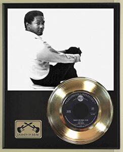 sam cooke bring it on home to me record display wood plaque