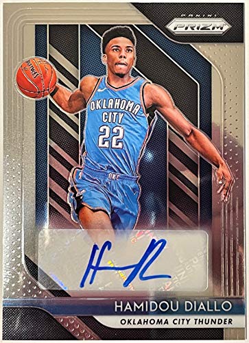 2018-19 Panini Prizm Basketball HAMIDOU DIALLO Autograph Rookie Card - Now with the Detroit Pistons!