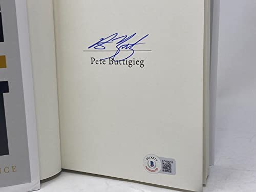 Pete Buttigieg Signed Autographed Trust Hardcover 1st Edition Book Beckett COA