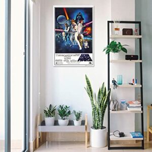 Star Wars: Episode IV - A New Hope - Movie Poster/Print (Regular Style C) (Size: 24 inches x 36 inches) (Poster & Poster Strip Set)