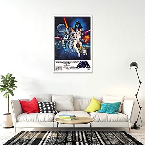 Star Wars: Episode IV - A New Hope - Movie Poster/Print (Regular Style C) (Size: 24 inches x 36 inches) (Poster & Poster Strip Set)