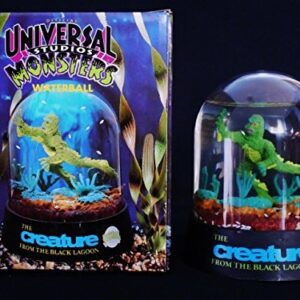 VINTAGE 1991 CREATURE FROM THE BLACK LAGOON * MONSTER SNOW GLOBE * WATERBALL * MINT UNUSED!!