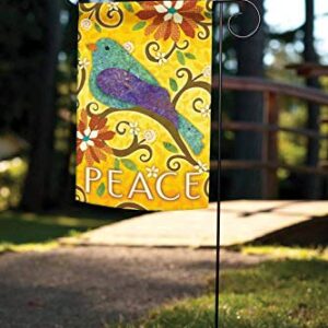 Toland Home Garden 1110071 Bird Of Peace Bird Flag 12x18 Inch Double Sided Bird Garden Flag for Outdoor House Flag Yard Decoration