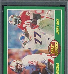 Joe Montana/Jerry Rice 1989 Score Football Card #279 Graded PSA 10 GEM MINT