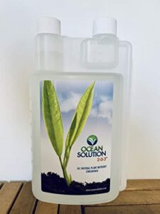 oceansolution 2-0-3 – plant food – liquid organic fertilizer for gardens, landscapes, hydroponics (organic ocean mineral fertilizer concentrate 32 ounces)