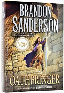 oathbringer (stormlight archive) autographed brandon sanderson signed book