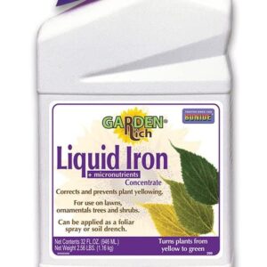 Bonide 299 Liquid Iron Complex Fertilizer Concentrate, 32-oz. - Quantity 1