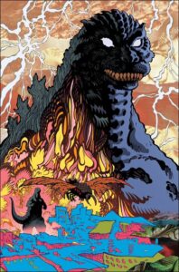 godzilla rivals vs. battra #1c vf/nm ; idw comic book | ri 1:10 variant virgin