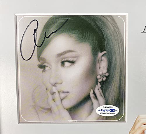 Ariana Grande"Thank U, Next!" AUTOGRAPH Signed Custom Framed 16x20 Display ACOA