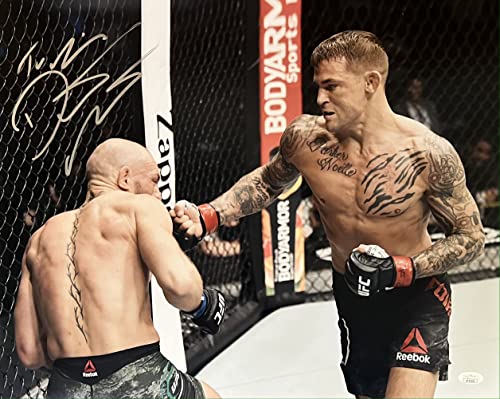 Dustin Poirier autographed signed inscribed 16x20 photo UFC JSA Conor McGregor