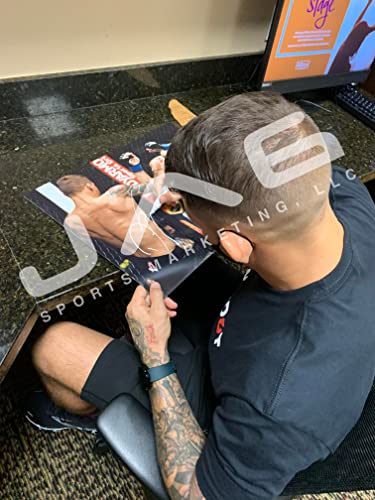 Dustin Poirier autographed signed inscribed 16x20 photo UFC JSA Conor McGregor