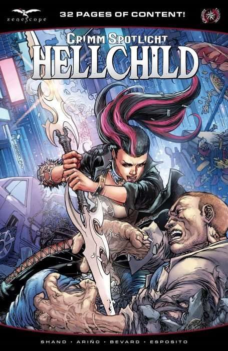 Grimm Spotlight: Hellchild #1B VF/NM ; Zenescope comic book