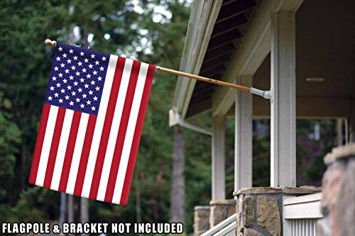 Toland Home Garden 101266 USA American Flag 28x40 Inch Double Sided American Garden Flag for Outdoor House Patriotic Flag Yard Decoration