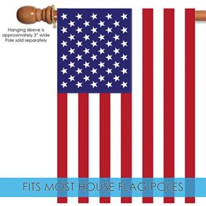 Toland Home Garden 101266 USA American Flag 28x40 Inch Double Sided American Garden Flag for Outdoor House Patriotic Flag Yard Decoration