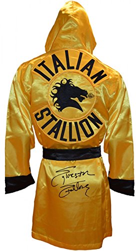 Sylvester Stallone Signed ROCKY III Italian Stallion Boxing Robe