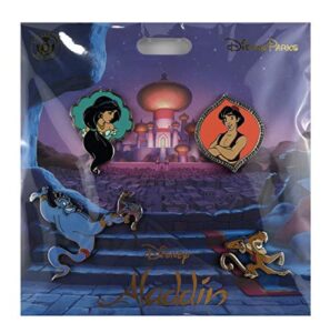 disney pin – booster set – aladdin – 4 pin