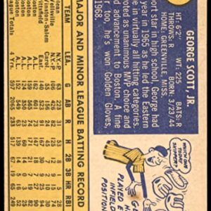 1970 Topps # 385 George Scott Boston Red Sox (Baseball Card) Dean's Cards 5 - EX Red Sox