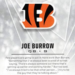 2020 Panini Illusions Football #5 Joe Burrow Rookie Card