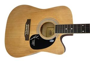 goo goo dolls signed acoustic guitar john rzeznik robby takac beckett coa