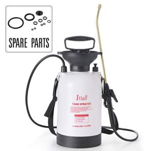 ITISLL Garden Pump Sprayer Replacement Accessories Include Brass Wands,Hoses and Handle,Triggers for Portable Patio and Lawn Sprayers.(Only for ITISLL 1Gallon,1.3Gallon,1.5Gallon,2Gallon)