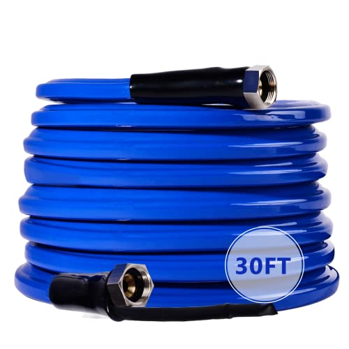 Scilulu 30FT 15FT Heated Water Hose for RV,Rv Water Hose,-45 ℉ Antifreeze Heated Drinking Garden Water Hose,Rv Accessories 30FT-1