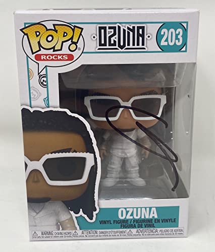 Ozuna Signed Autographed Funko Pop Rocks Vinyl Figure Puerto Rican Singer ACOA