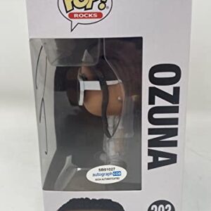 Ozuna Signed Autographed Funko Pop Rocks Vinyl Figure Puerto Rican Singer ACOA