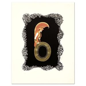 erte, numeral 6 limited edition
