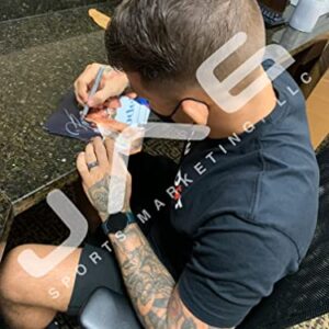 Dustin Poirier autographed signed inscribed 8x10 photo UFC JSA Justin Gaethje