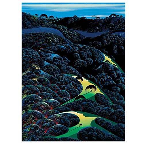 "Three Pastures On A Hillside", Eyvind Earle Limited Edition