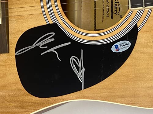 Goo Goo Dolls Signed Acoustic Guitar John Rzeznik Robby Takac Beckett COA