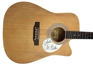 reba mcentire signed autographed full size acoustic guitar country acoa coa