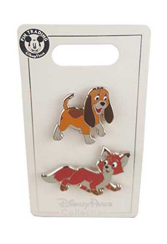 Disney Pin - Fox and the Hound - Tod and Copper 2pc