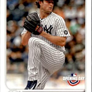 2022 Topps Opening Day #101 Gerrit Cole New York Yankees MLB Baseball Trading Card