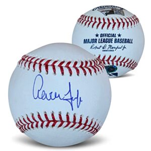aaron judge autographed mlb signed baseball fanatics authentic coa with uv case