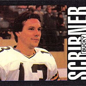 Football NFL 1985 Topps #76 Bucky Scribner #76 EX+ Packers