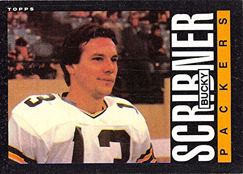 Football NFL 1985 Topps #76 Bucky Scribner #76 EX+ Packers