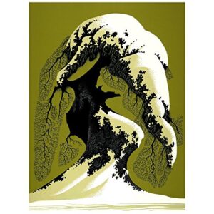 “snow laden”, eyvind earle limited edition