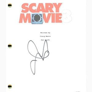 Simon Rex Signed Autographed Scary Movie 3 Movie Script Dirt Nasty ACOA COA