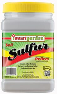 i must garden soil sulfur pellets: organic soil acidifier | naturally promotes lush growth – 5lb shaker jar