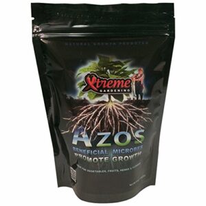 rti xtreme gardening azos beneficial bacteria, natural growth promoter, 6-ounce bag