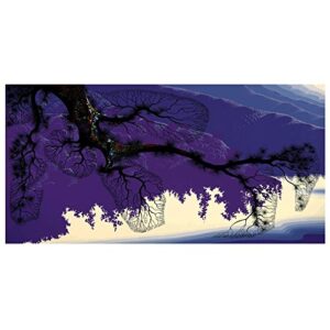 “purple coastline”, eyvind earle limited edition