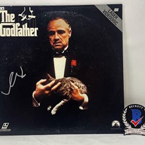 Al Pacino Signed Autographed The Godfather Movie Laserdisc Cover Beckett COA