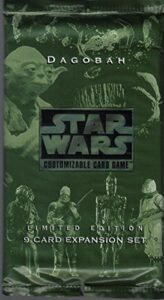 ccg dagobah limited edition booster pack