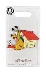 disney pin – pluto in the doghouse