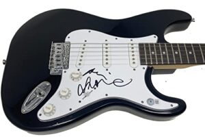 the kills band signed electric guitar alison mosshart jamie hince beckett coa