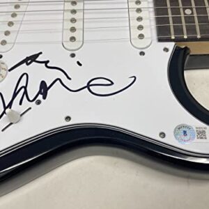 The Kills Band Signed Electric Guitar Alison Mosshart Jamie Hince Beckett COA