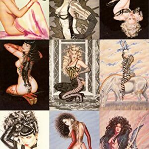 OLIVIA SERIES 1 1992 COMIC IMAGES COMPLETE BASE CARD SET OF 90 FA