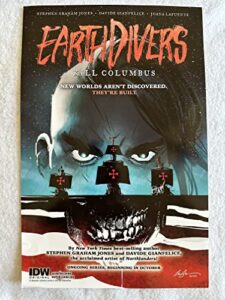 earth divers kill columbus – 11″x17″ original book poster 2022 nycc glossy idw
