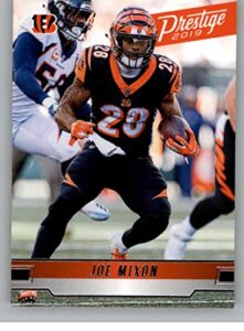 2019 prestige nfl #146 joe mixon cincinnati bengals official panini football trading card